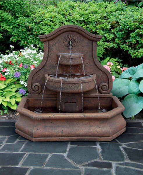 Grandessa Arch Wall Villa Garden Fountain